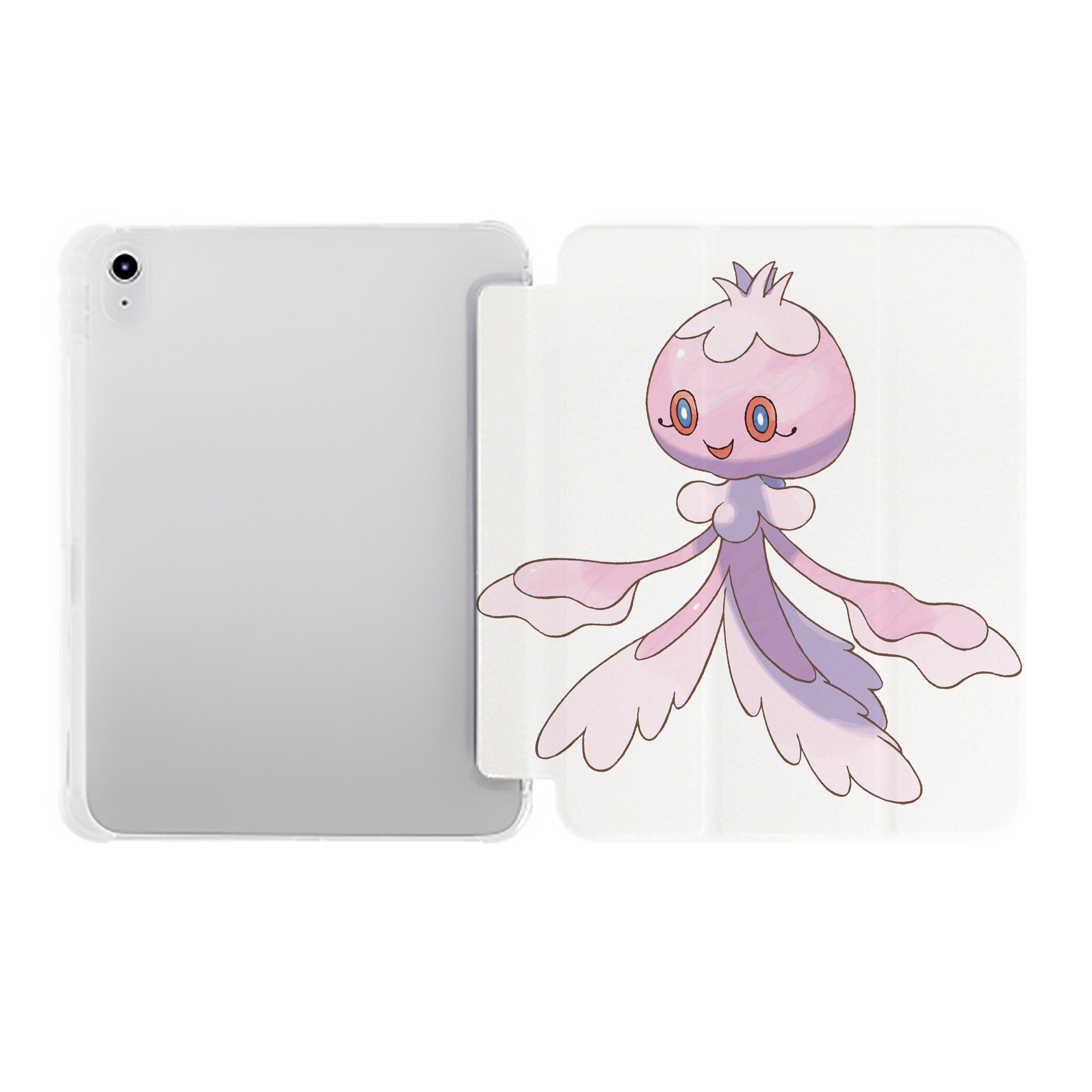 （画像用） ポケットモンスター Pokémon IPad ケース ペン収納付き 三つ折りスタンド PUレザー×シリコン 対応機種9.5/10.5/10.9インチ